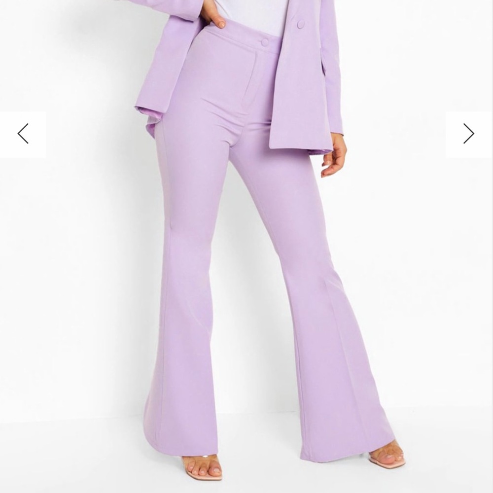 Fit & Flare Tailored Pants